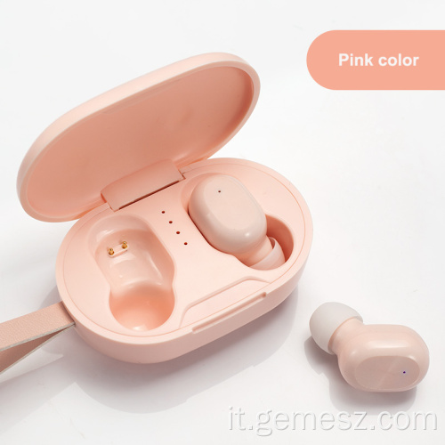 Auricolare sportivo wireless Macarons in-ear binaurale universale
